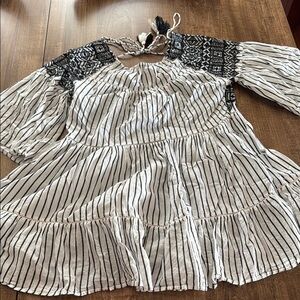 Striped Free People Dress